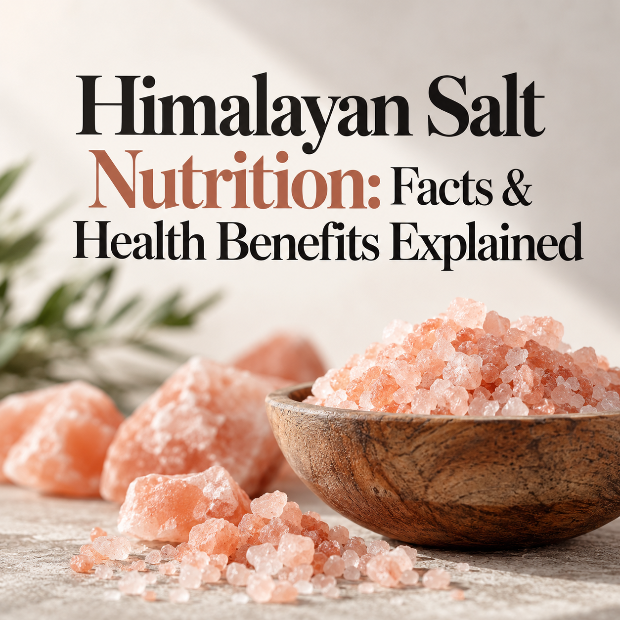 Himalayan Salt Nutrition: Facts & Health Benefits Explained