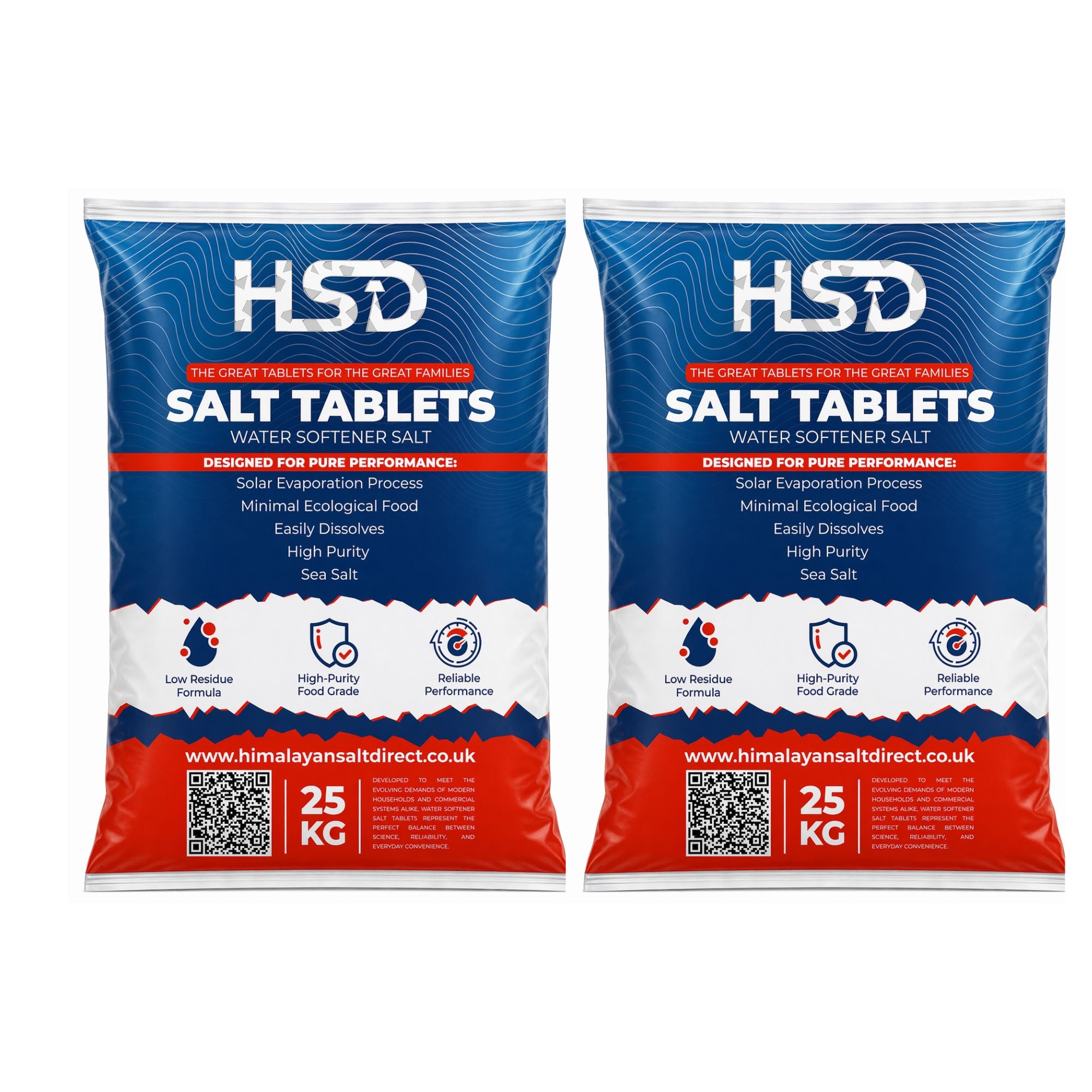25 Kg Salt Tablets | Water Softener | Food Grade | Compatible to All Water Softner Machines 100% Genuine British water softener salt tablets 25kg, Salt Tablet