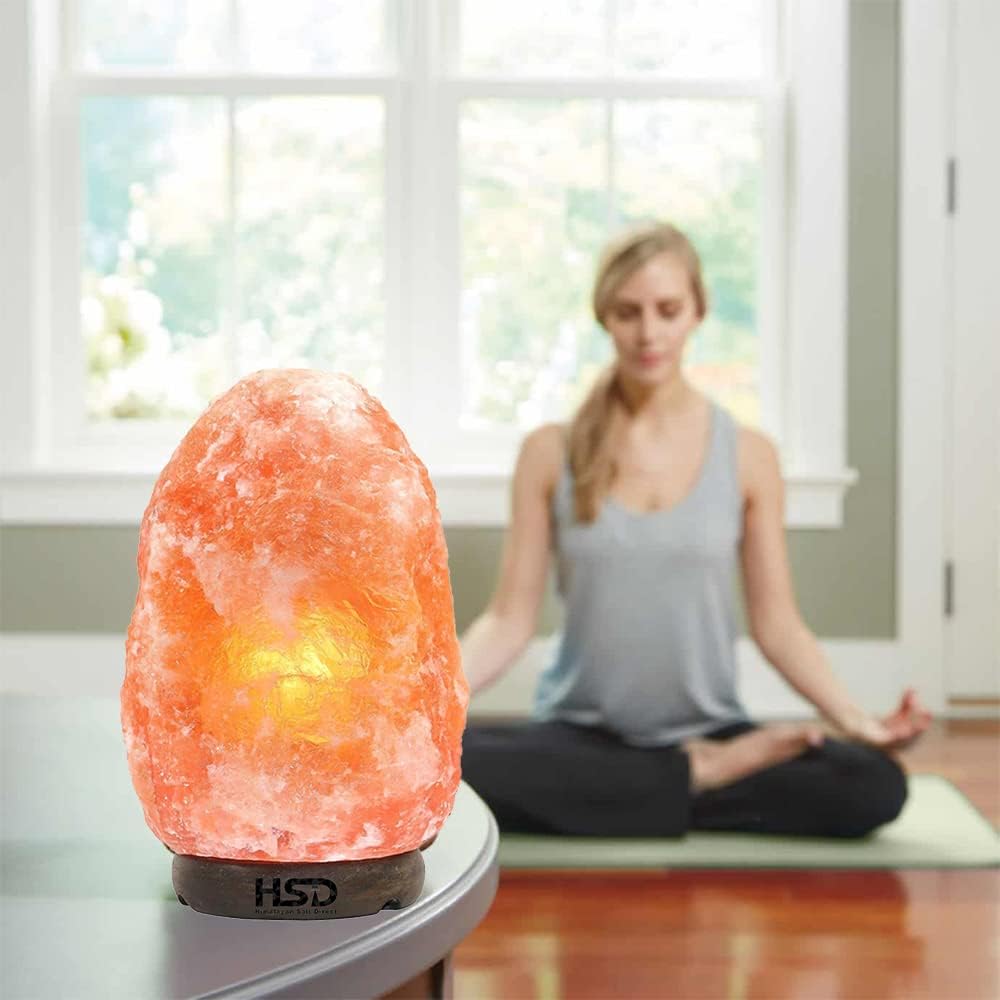 Himalayan Salt Lamp | Amber For Reliable Calm And Cherished Life