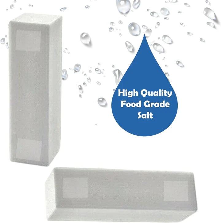 HSD Block Salt 12 Pack – 24 Blocks Water Softener Salt Blocks High Purity Salt for Water Softeners