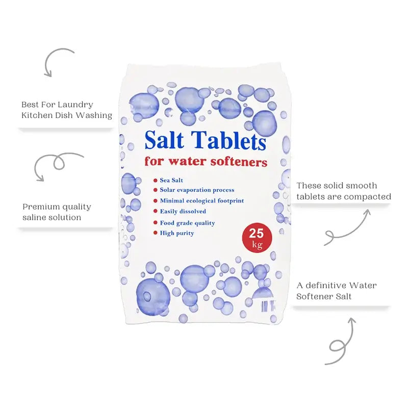 25kg water softener salt tablets