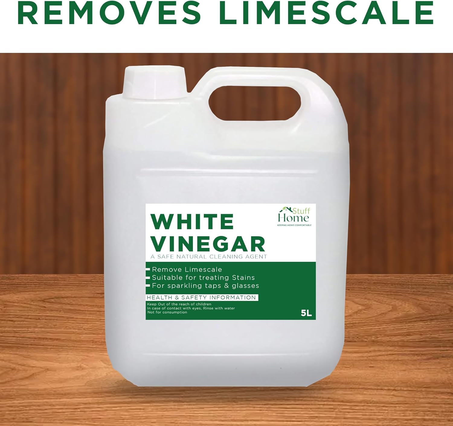 Home Stuff Natural White Vinegar 5L 1Pack