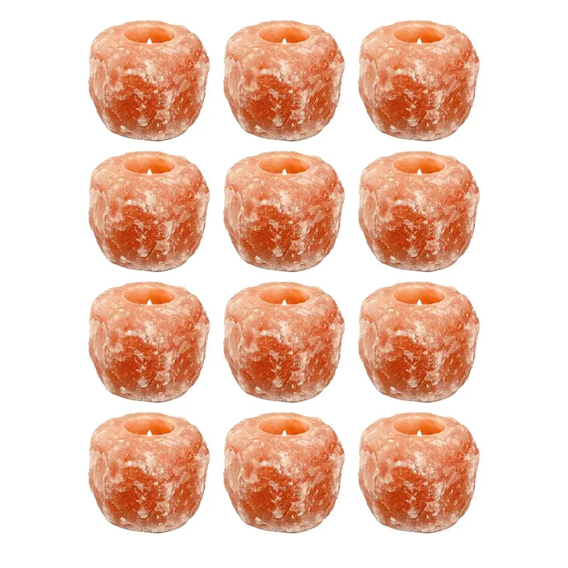 candle holder crystal rock