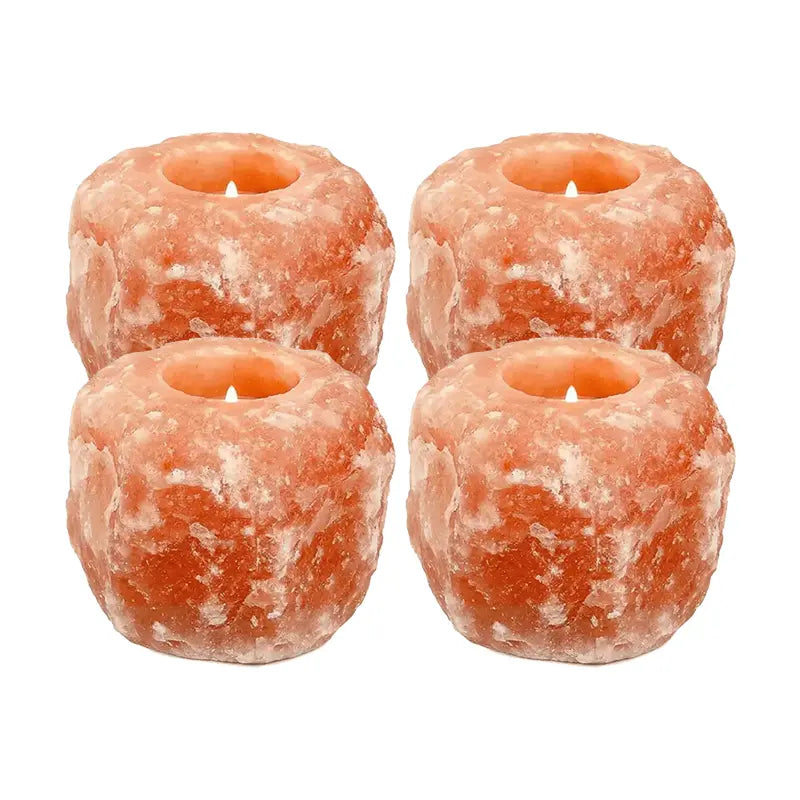 candle holder crystal rock