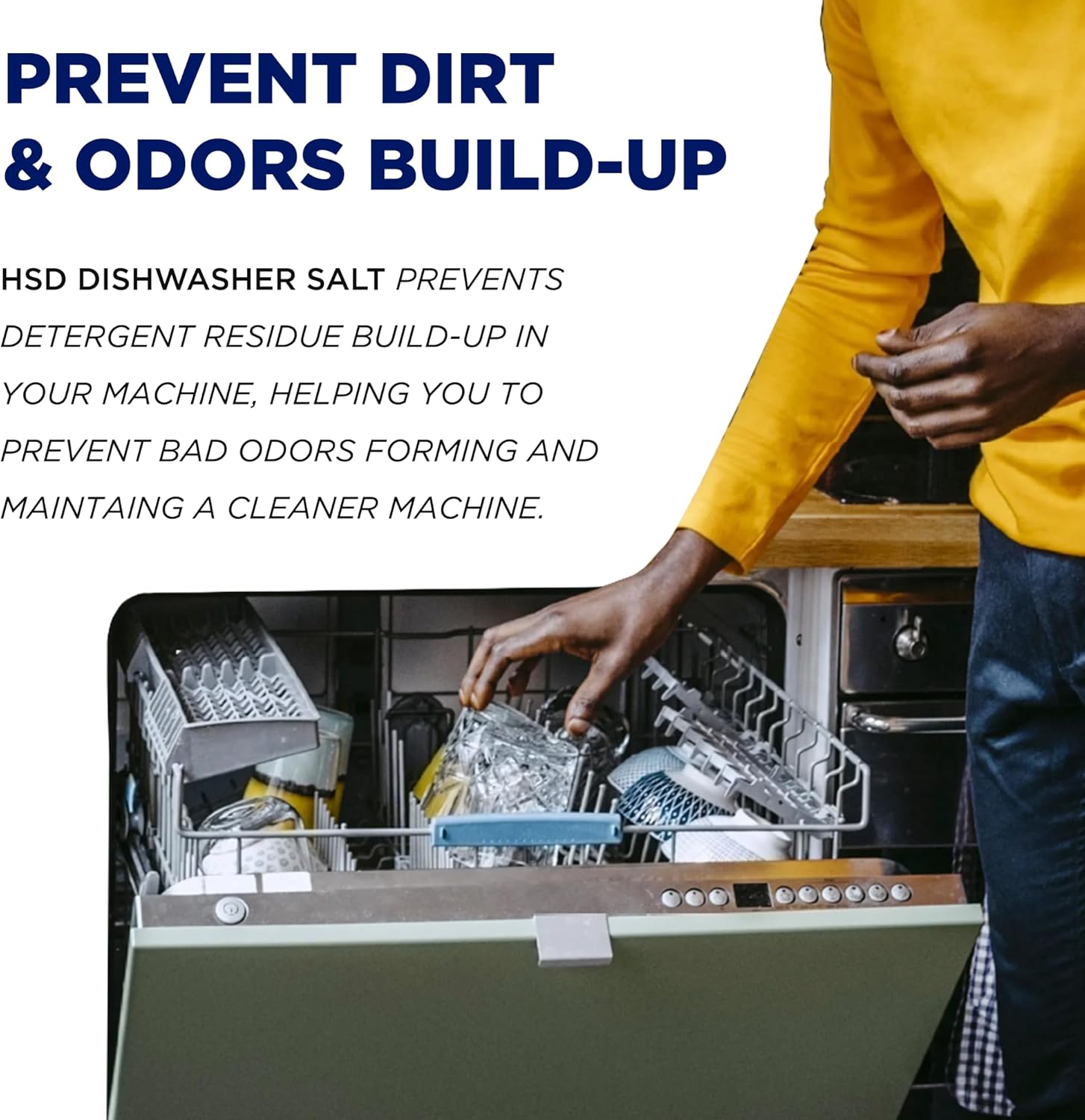 Dishwasher Salt Box, 4kg, Prevents Limescale Build Up, Effective against Hard Water