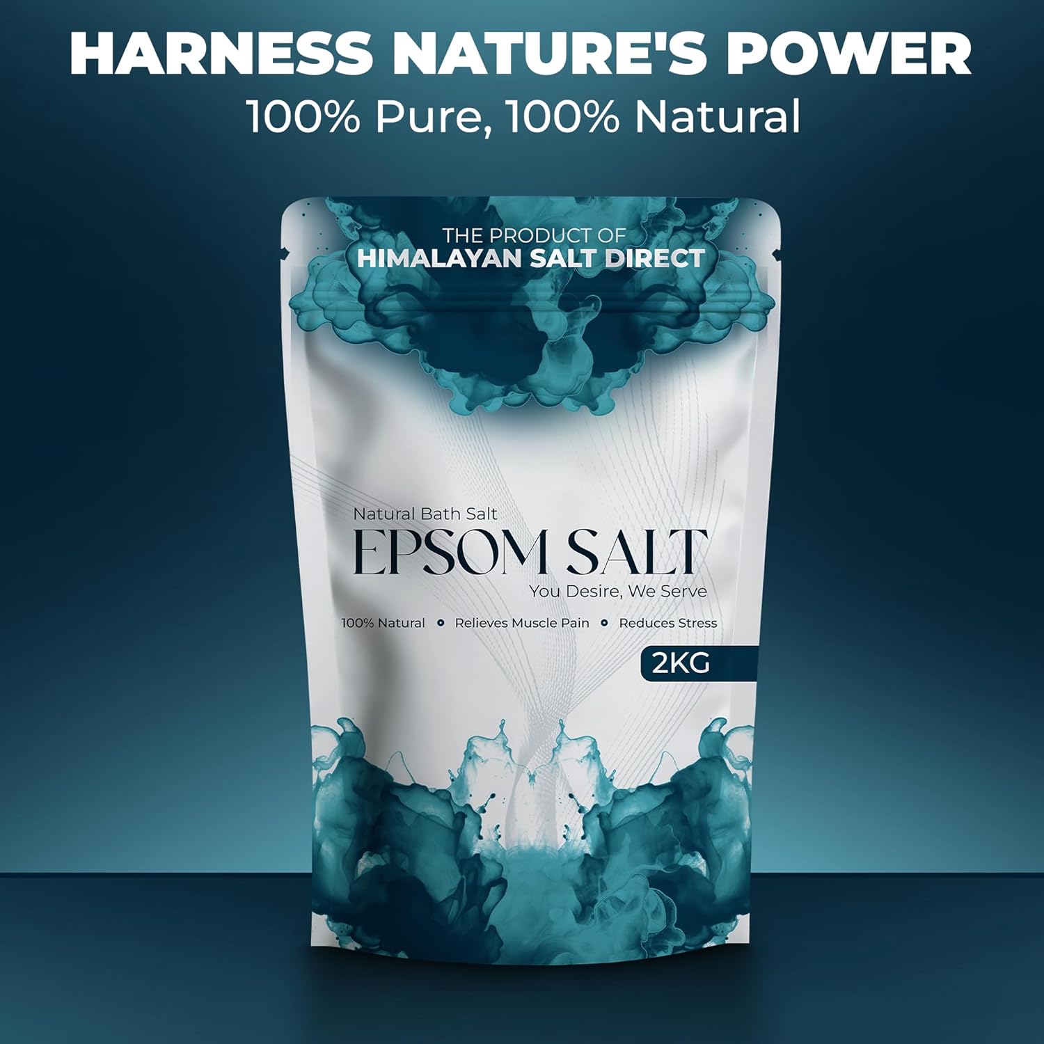 2kg Pure Epsom Salt