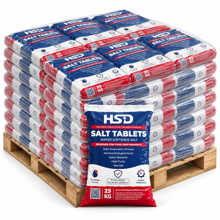 HSD Salt Tablets Water Softener 30x 25 Kg (750kg)