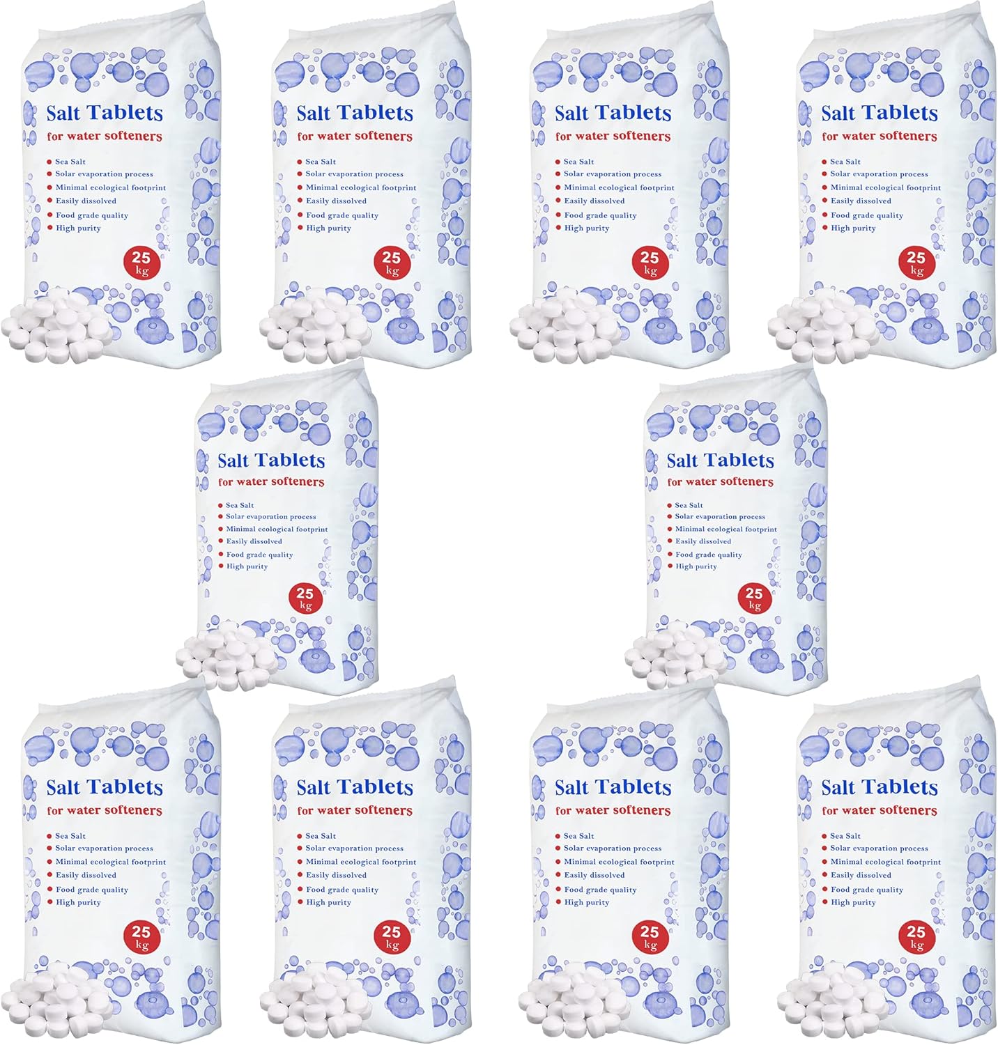 HSD 25 Kg Salt Tablets Water Softener Food Grade