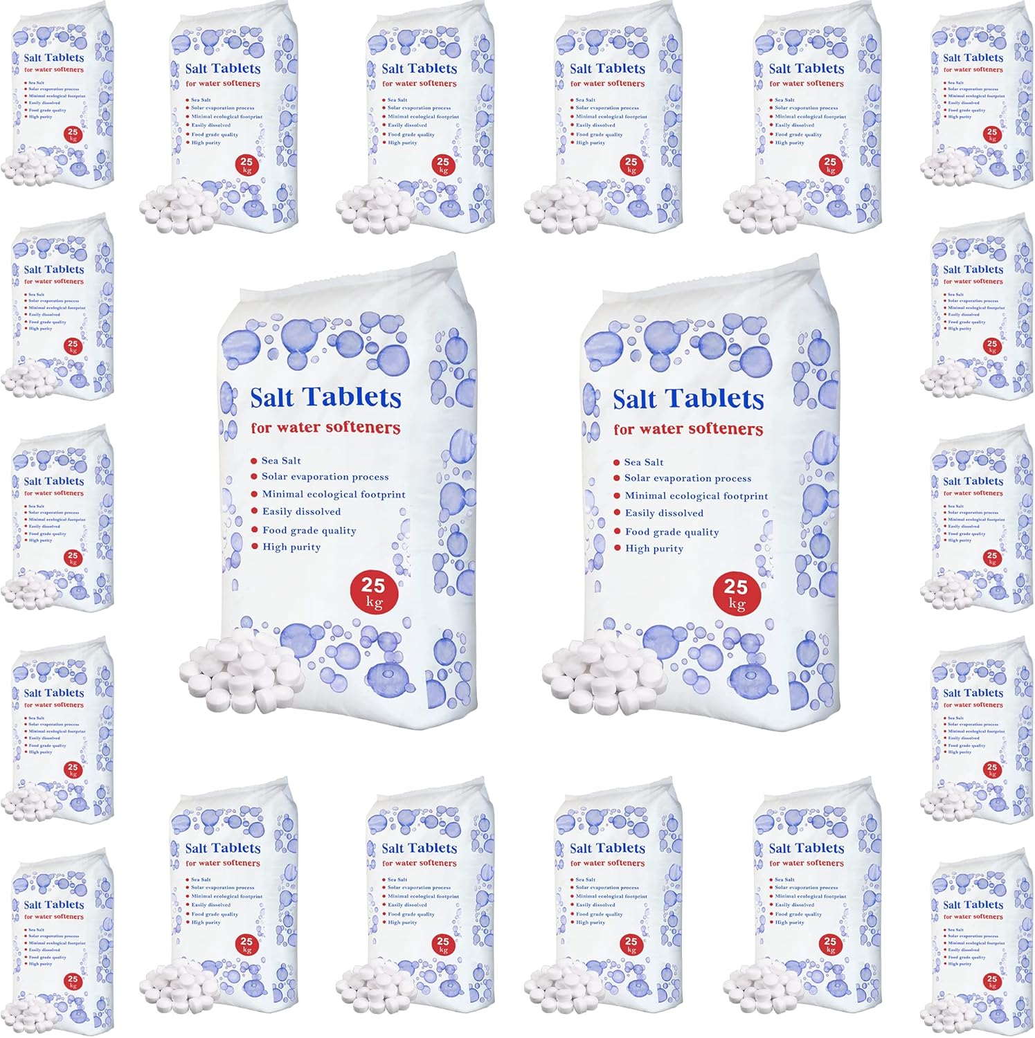 HSD 25 Kg Salt Tablets Water Softener Food Grade