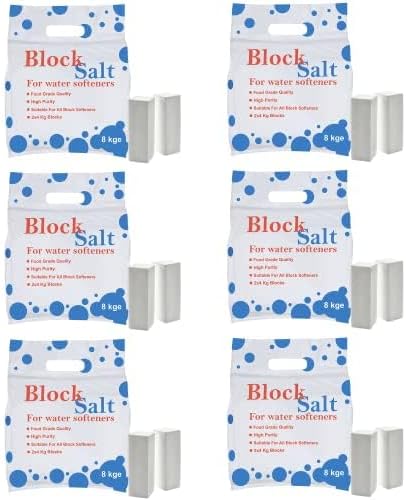 Himalayan Salt Direct 6 Pack 12 Blocks Water Softener Salt Blocks Water Filtration