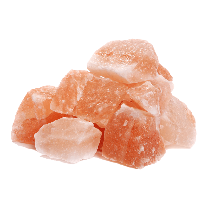 1kg Pink Salt Rock Chunks